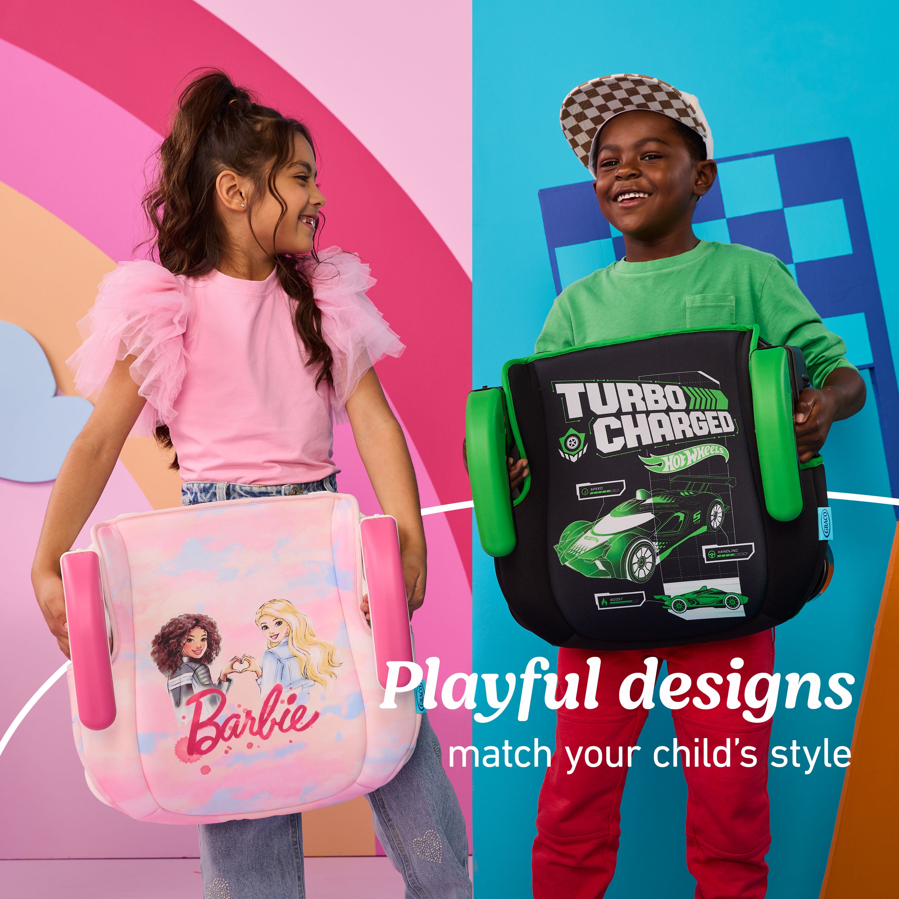Barbie x Graco® Turbobooster® 2.0 Backless Booster Seat