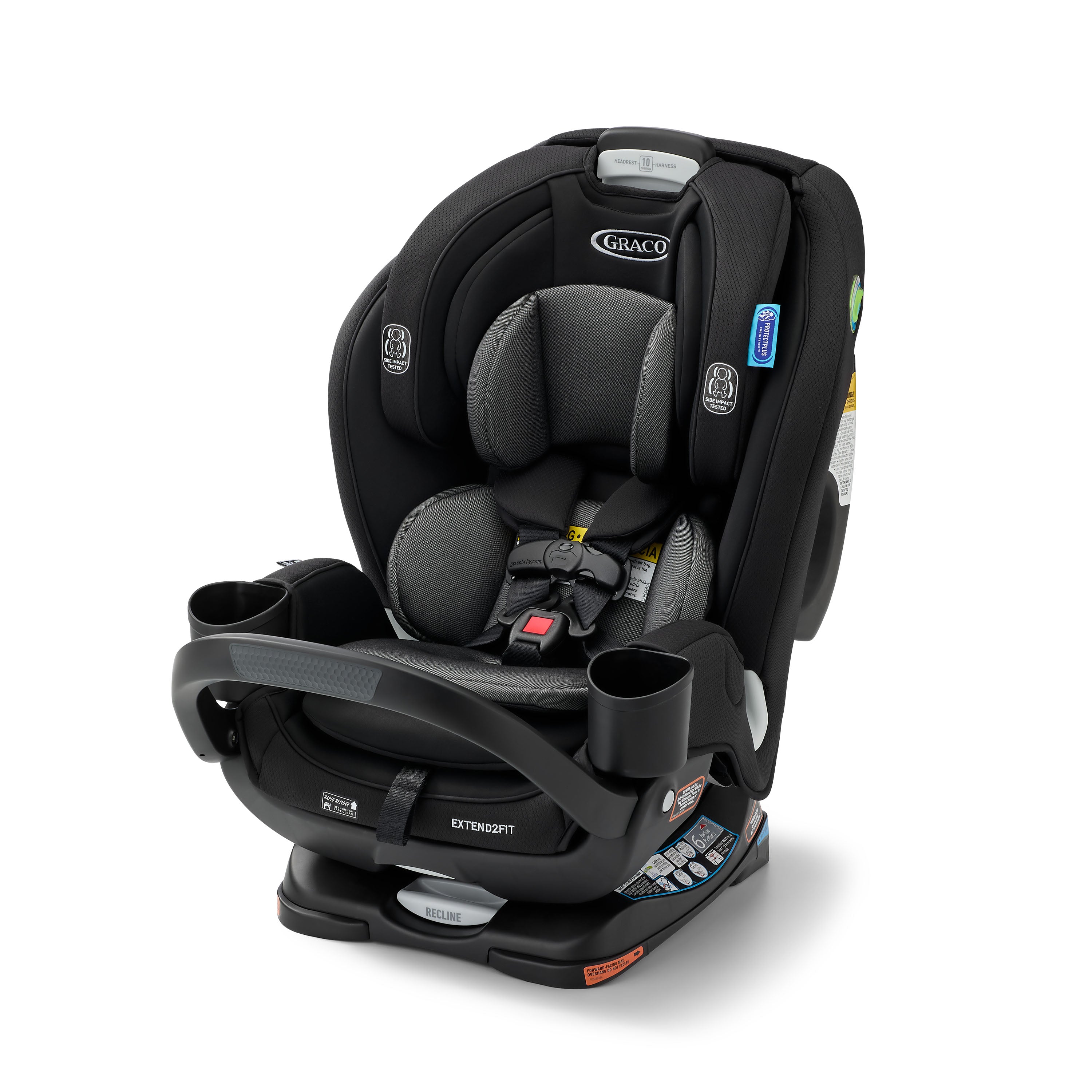 Extend2Fit® 3-in-1 Car Seat featuring Anti-Rebound Bar