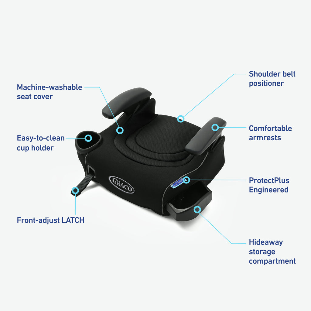 TurboBooster® LX Backless Booster with LATCH